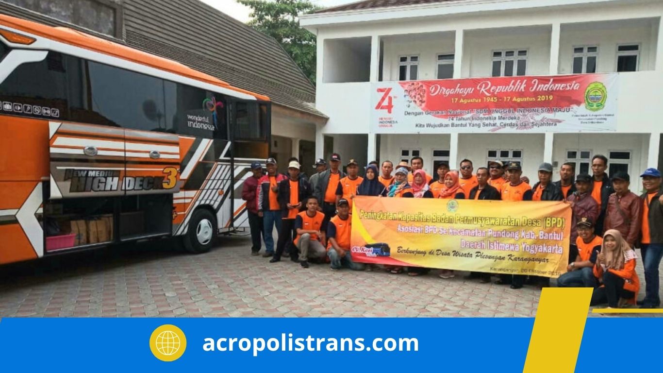 Sewa Bus Jogja Tangerang